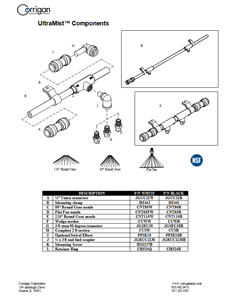 Misting System Parts